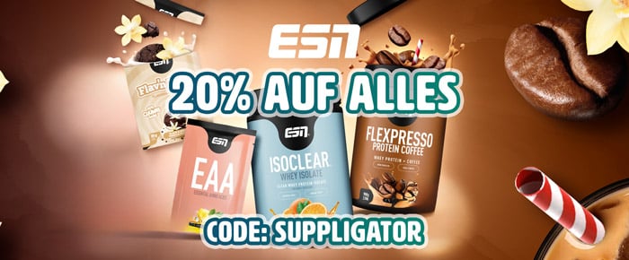 20% Off Everything Sale at ESN