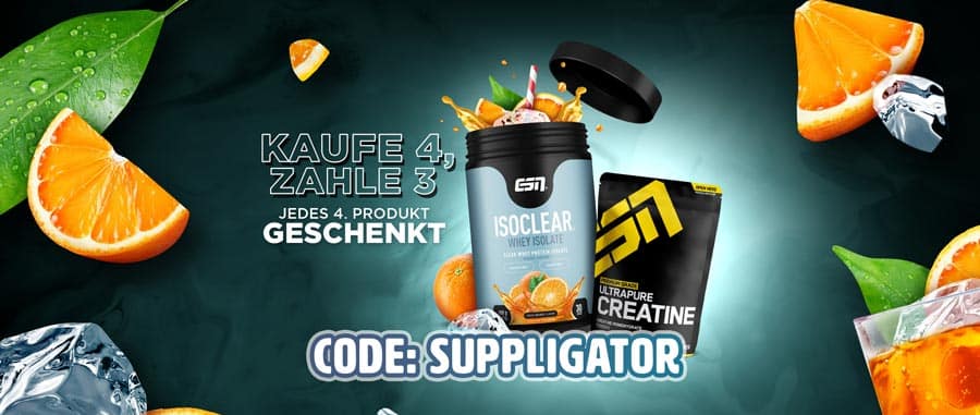 “Buy 4, Get 3 Free” promotion at ESN with the launch of many new products + a free gift with purchases of 49 euros or more