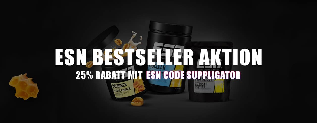 ESN Bestseller Sale: 25% off all top products