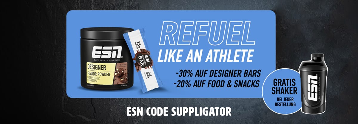 ESN Refuel Week: 30% off bars + launch of the new Designer Bar Dark Cookie