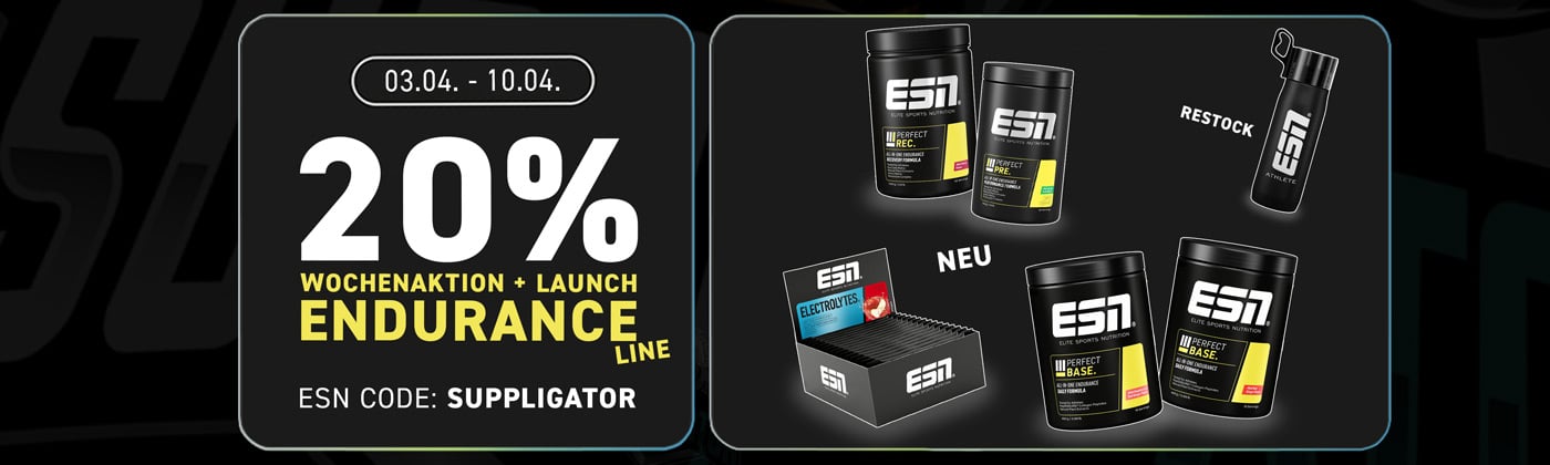 20% off Endurance Highlights + 10% off the launch of the new Endurance Line