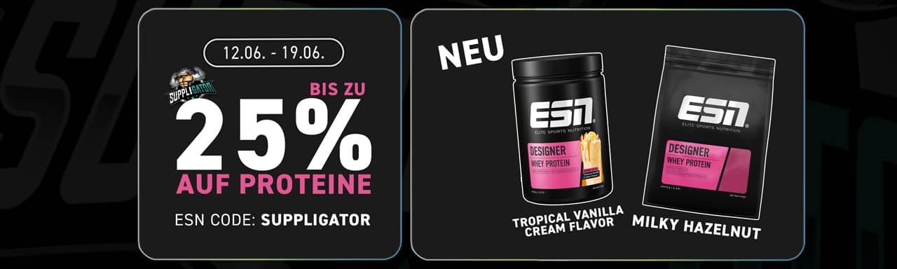 ESN EM Promotion: Up to 25% Off Protein + Limited-Edition EM Designer Whey Flavor