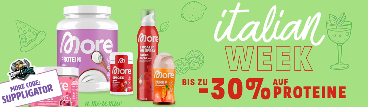 More Italian Week with up to 30% off