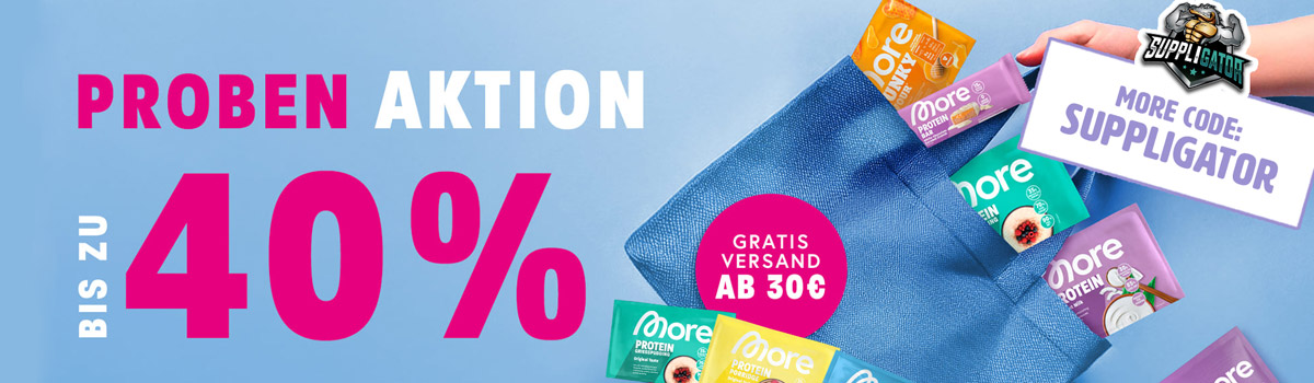 Up to 40% off during the More Sample Promotion & free shipping on orders of 30 euros or more