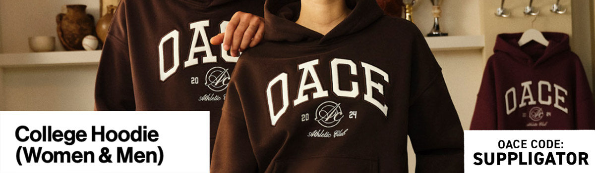 10% off the OACE Launch with a new college hoodie