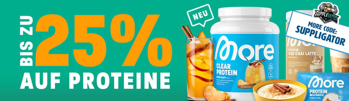 More Protein Sale: 20% Off Protein Products and Christmas Launches