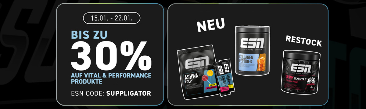 Up to 30% off during the ESN Performance & Vitality Promotion with the launch of the Ashwa+ Lolly