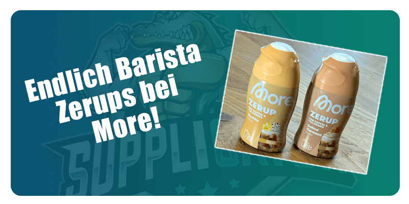 More Barista Zerup – Sugar-Free Syrup for Coffee & Tea