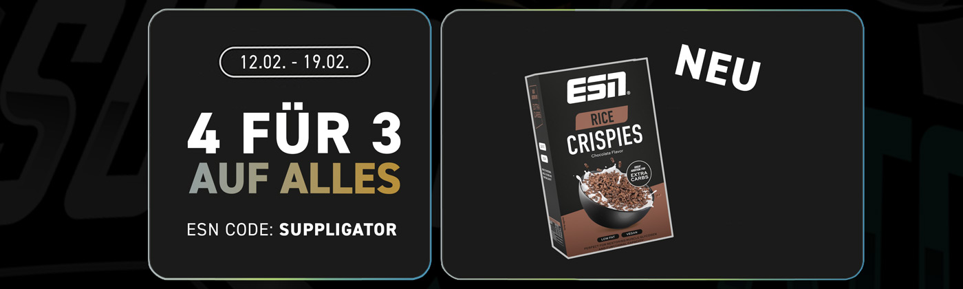 “Buy 4, Get 3 Free” Promotion at ESN with the Launch of the New Crispies