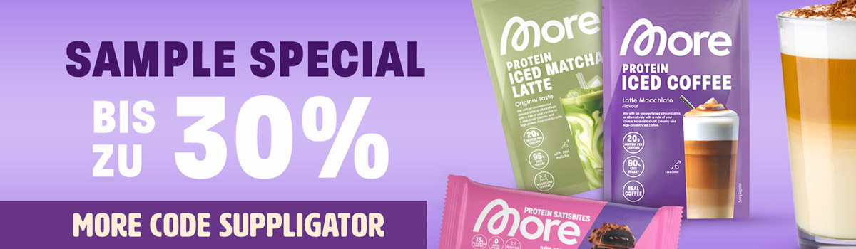 Up to 30% off during the More Sample Promotion with the launch of new samples