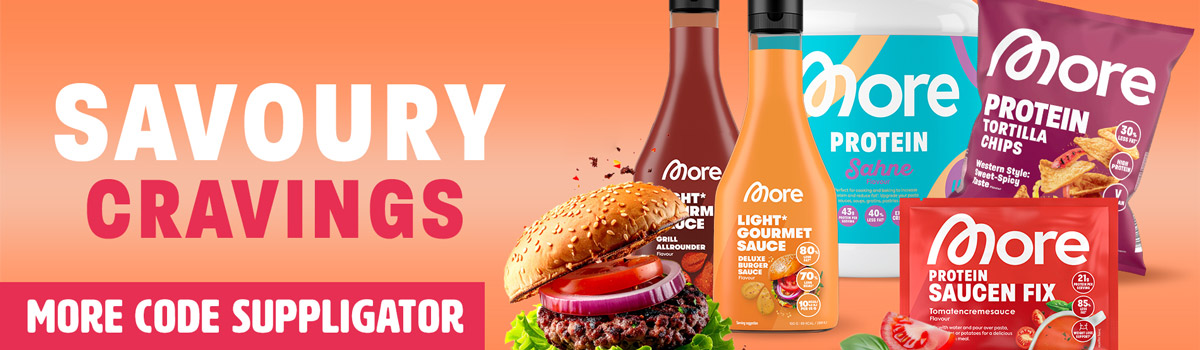 20% off Light Food at More with the launch of the new Protein Saucen Fix