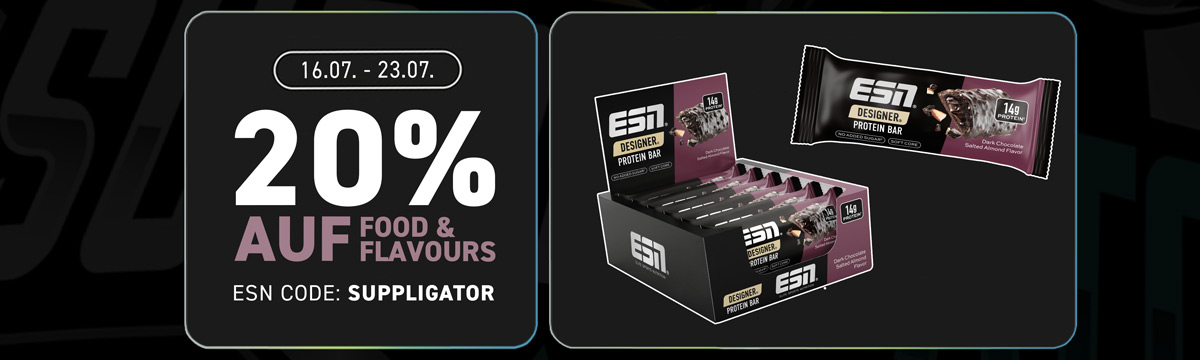 20% off Food & Flavors + Designer Bar Dark Chocolate Salted Almond