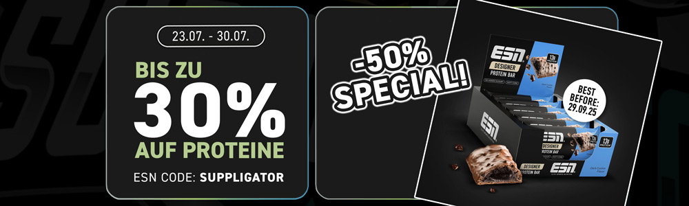 50% off ESN Designer Bars