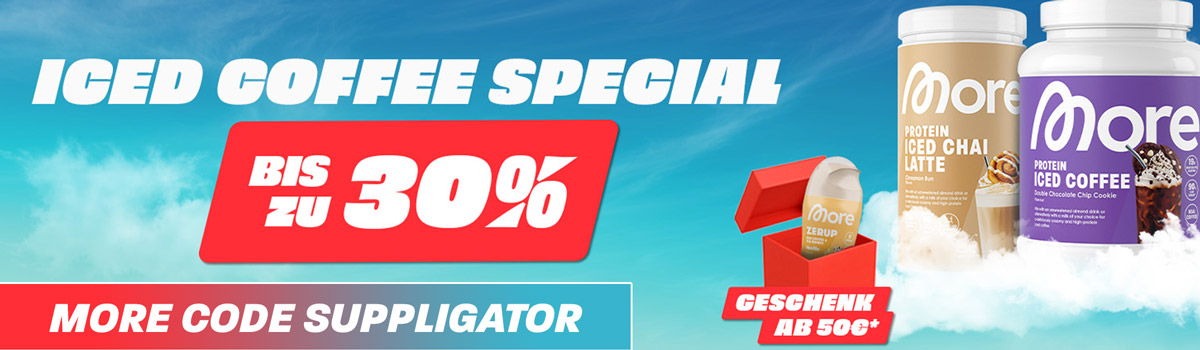 30% off iced coffee and more, with lots of new More products