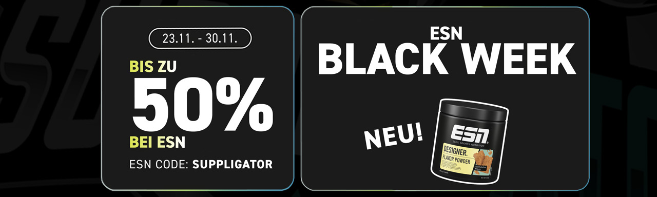 ESN Black Week – Up to 50% Off – All the Details on the Promotion