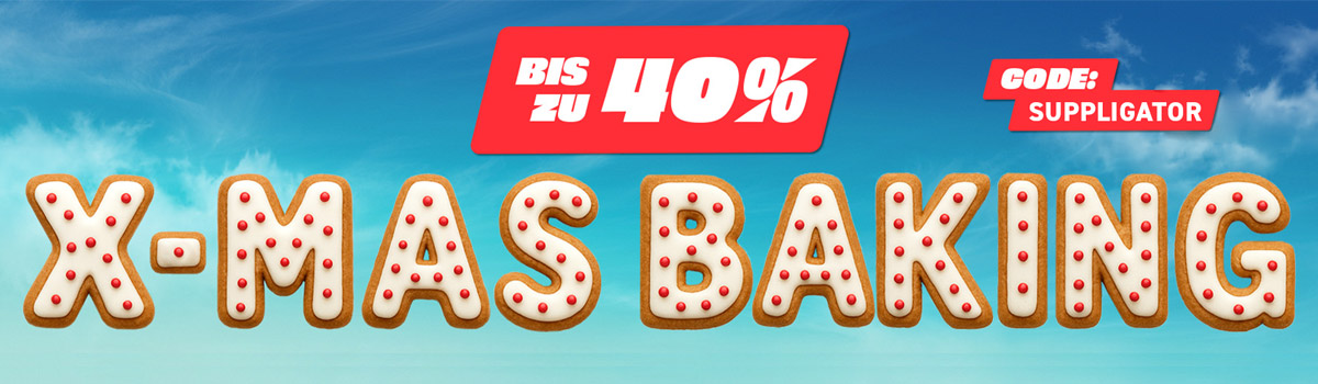 Up to 40% off during the More X-Mas Baking promotion, with plenty of restocks
