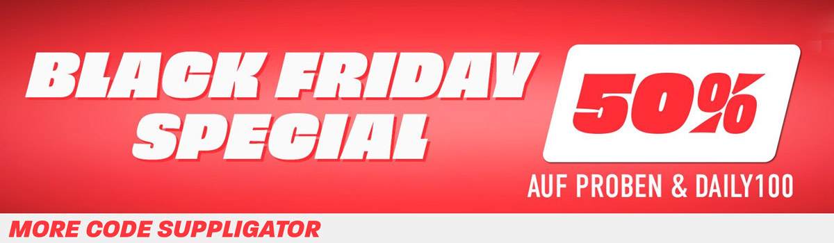 More Black Friday Specials with up to 50% off