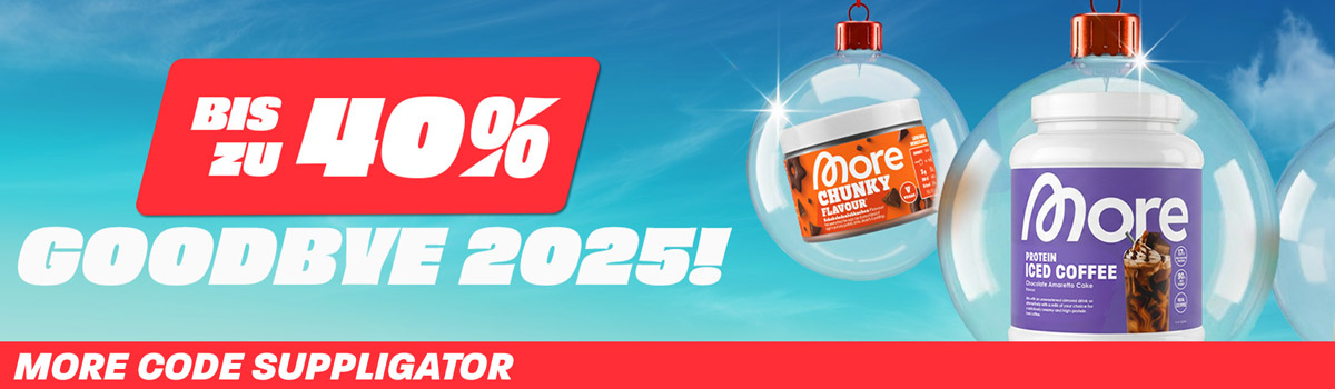 Up to 40% off during the More Goodbye 2025 promotion