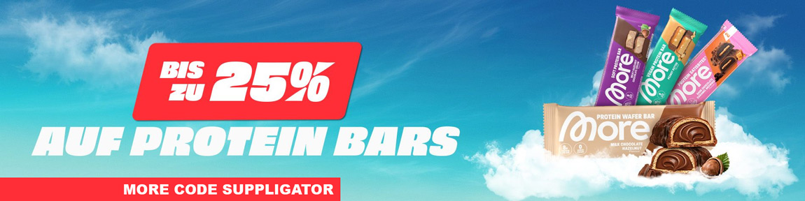 Up to 25% off protein bars, including 3 new products