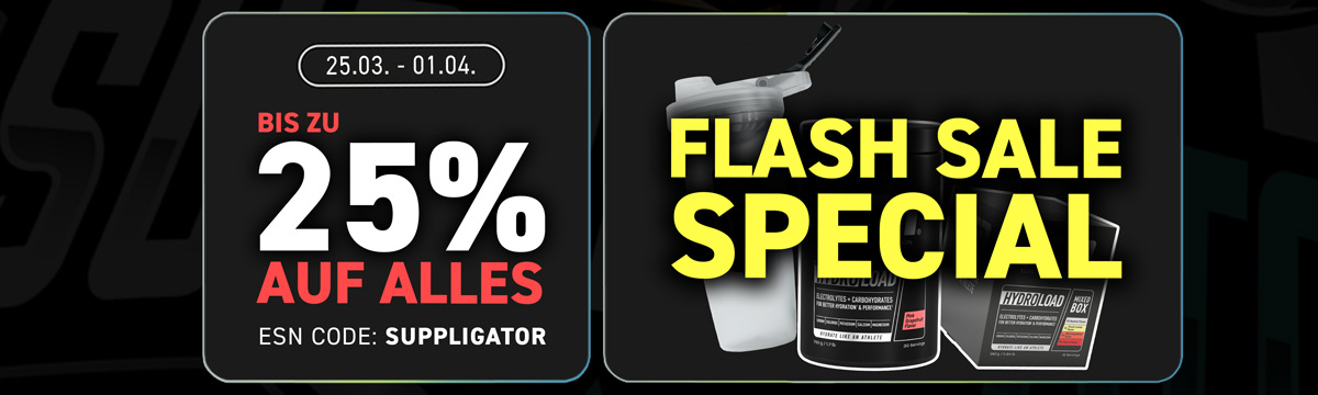 20% off everything at ESN and 25% off bars