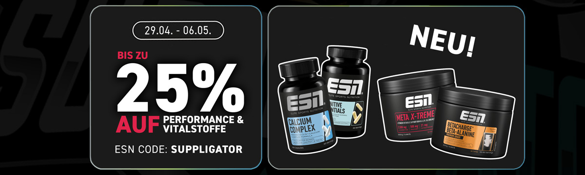 Up to 25% off Performance & Nutrients at ESN + New Product Launches