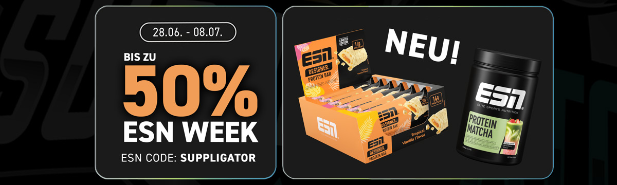 ESN Week 2026 with up to 50% off