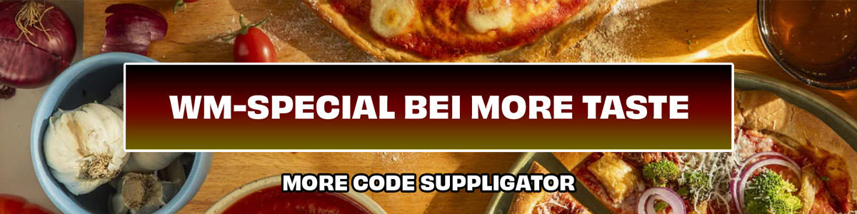 20% off with the World Cup Special from More Taste