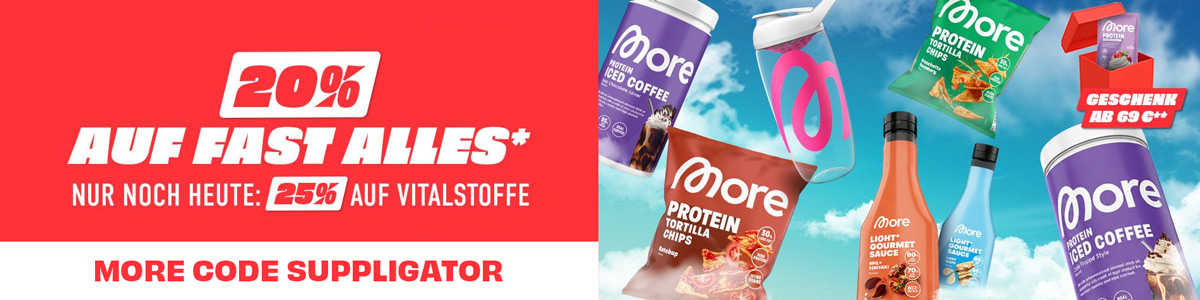 20% off everything at More, with lots of new releases and restocks