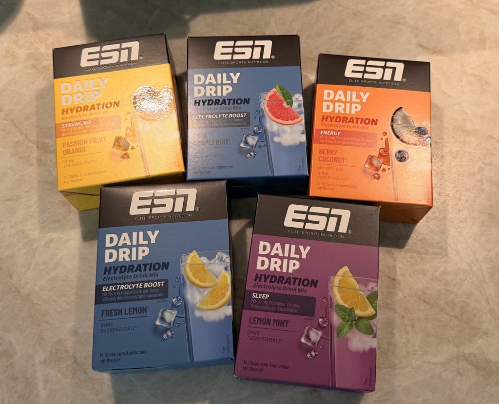 ESN Daily Drip – alle Varianten im Überblick