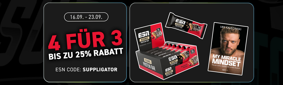 “Buy 4, Get 3 Free” Promotion at ESN with the Designer Bar Speculoos Launch