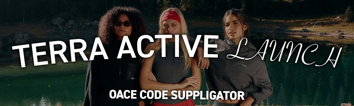 OACE Terra Active Launch with up to 15% off