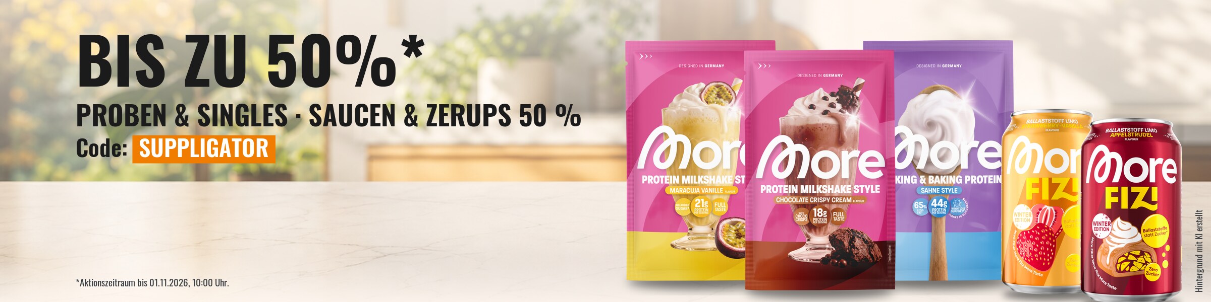 More Samples & Single Pack Promo – up to 50% off + 50% off Light Gourmet Sauces & Zerups