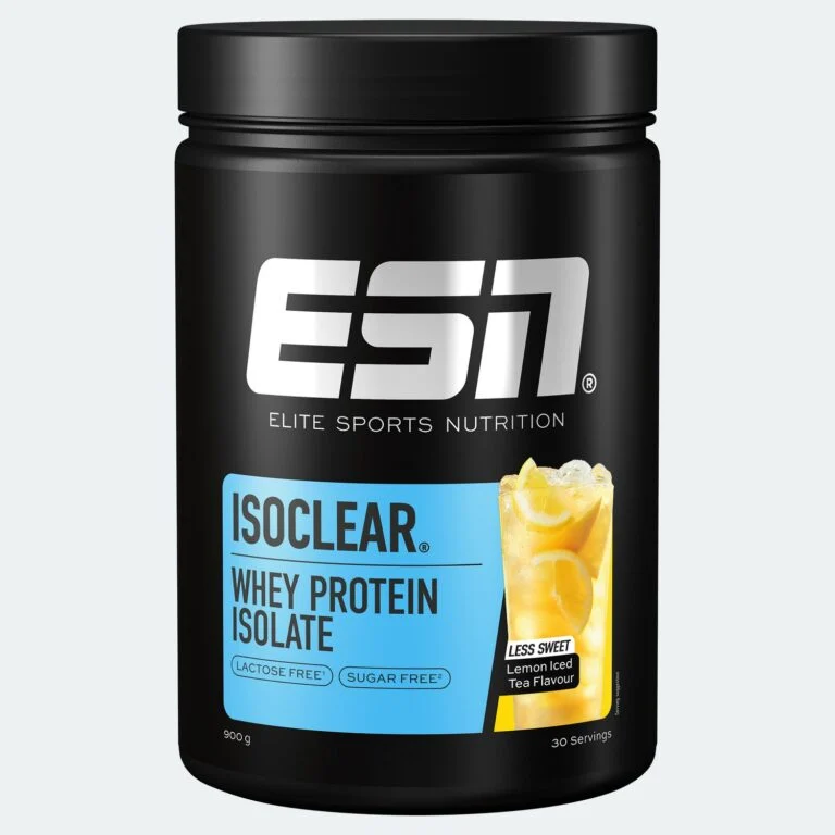 Isoclear Whey Protein Isolate Lemon Iced Tea less sweet