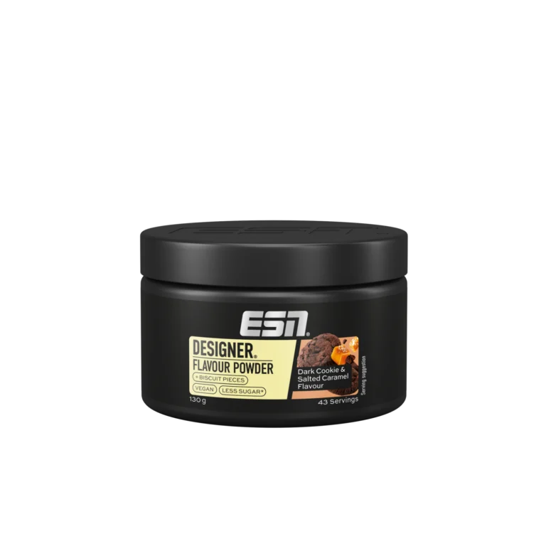 Geschmackspulver: Designer Flavour Powder Dark Cookie and Salted Caramel