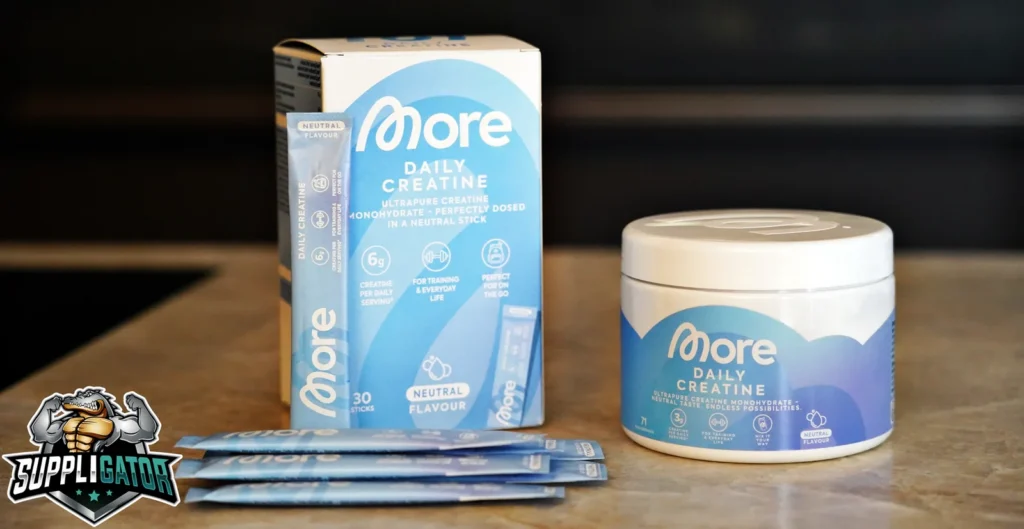More Daily Creatine: Dose und Sticks